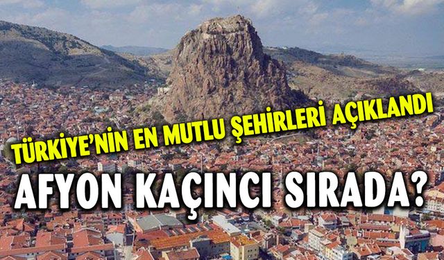 Türkiye'nin En Mutlu Şehri Olabildik Mi?