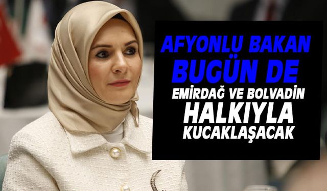 Afyonlu Bakan Göktaş, hemşerileriyle buluşacak