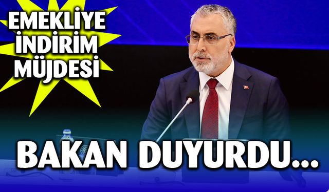 Bakan Işıkhan’dan emeklilere indirim müjdesi