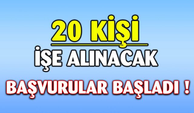 Afyon'da O Belediyeye Personel Alınacak