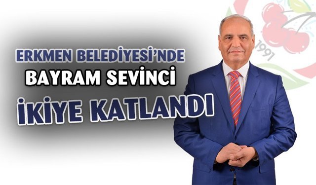 Ermen Belediyesi'nde Bayram İkramiyeleri Hesaplarda