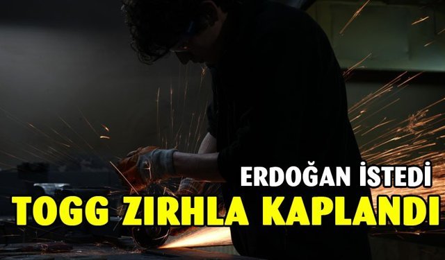 Cumhurbaşkanı Erdoğan çağrı yaptı, Togg zırhla kaplandı