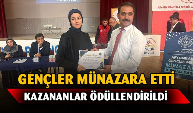 Münazara Yarışmalarısının üniversite kategorisi il finali tamamlandı