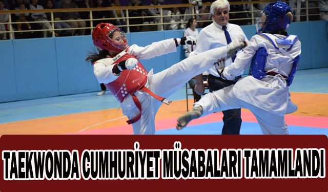 Minikler ve Yıldızlar Taekwondo Cumhuriyet Kupası Müsabakaları tamamlandı