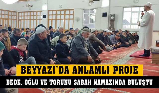 Beyyazı İlkokulu’ndan çok anlamlı proje