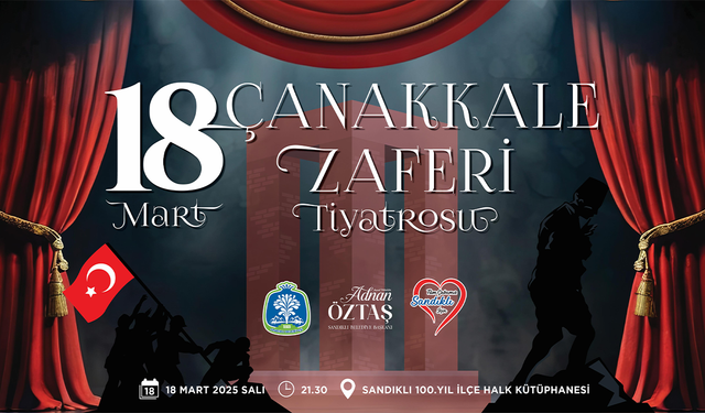 Sandıklı'da 18 Mart Çanakkale ruhu yaşatılıyor