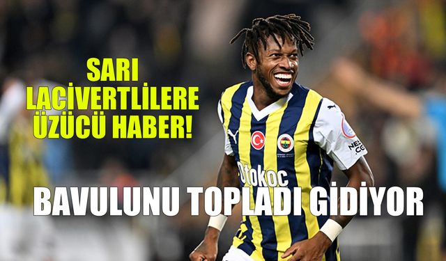 Bavulunu topladı gidiyor! Fenerbahçe'de sürpriz veda