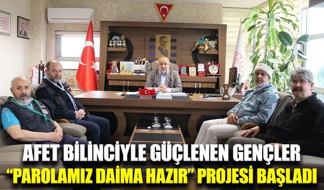 Afyon Necat Spor Kulübü’nden gençlere afet bilinci kazandıran proje