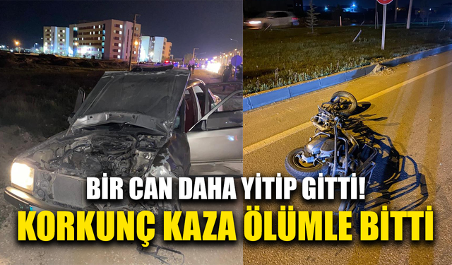Bir can daha yitip gitti! Korkunç kaza ölümle bitti