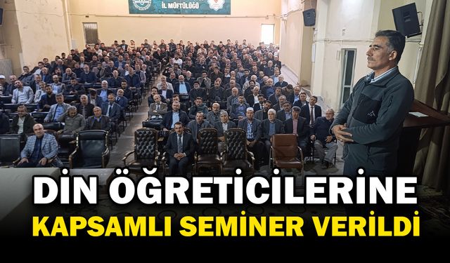 Afyonkarahisar İl Müftülüğünden din görevlilerine hizmet içi eğitim semineri