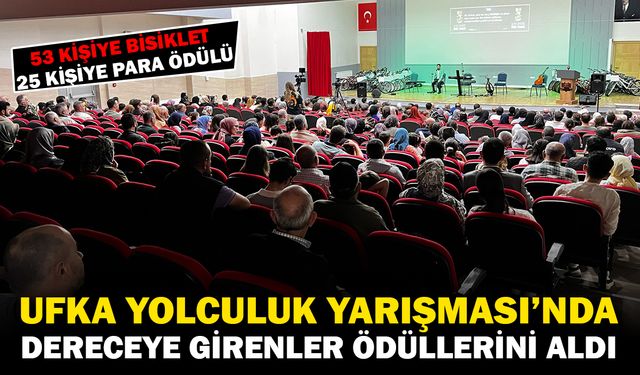 Afyonkarahisar’da Ufka Yolculuk Ödül Töreni Yoğun Katılımla Gerçekleştirildi