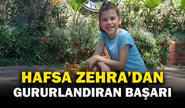 Afyonkarahisarlı Sporcu Hafsa Zehra Çınar, Türkiye Serisi Tenis Turnuvası’nda Şampiyon Oldu
