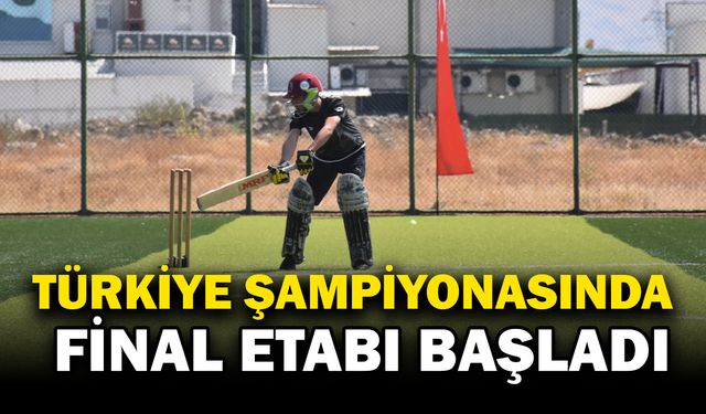 Türkiye Kriket Şampiyonası Final Etabı Başladı