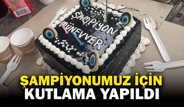 Avrupa Şampiyonu Münevver Yılmaz’a Anlamlı Kutlama