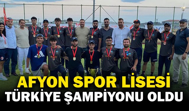 Kriket Türkiye Şampiyonası Afyonkarahisar’da Tamamlandı