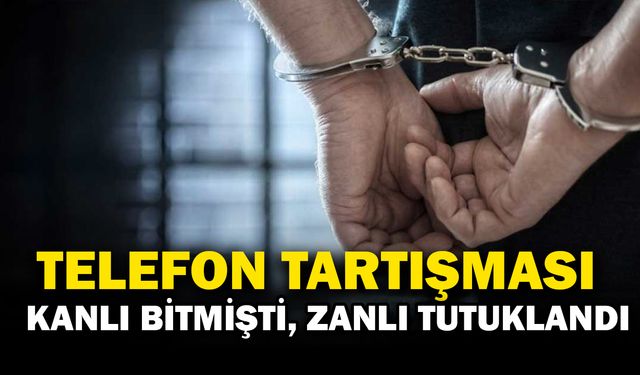 Telefonda tartıştığı kişiyi vuran cin.yet zanlısı tutuklandı