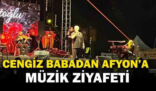 GastroAfyon’da Cengiz Kurtoğlu Rüzgârı
