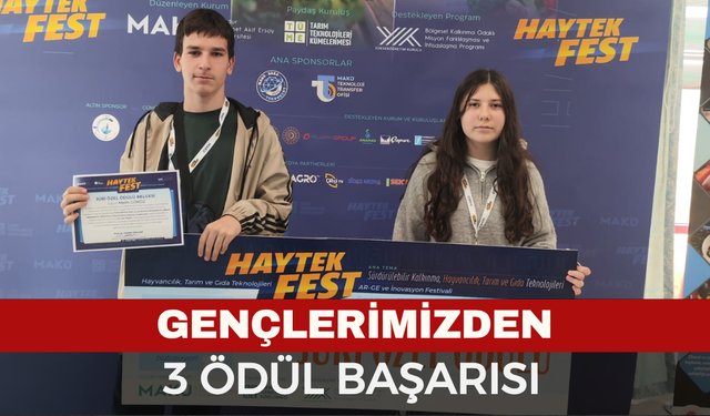 Afyonkarahisarlı Küçük Bilim İnsanlarından HAYTEKFEST’te Büyük Başarı!