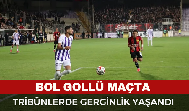 Zafer Stadyumu’nda Gerilim... Maçta 6 Gol Atıldı
