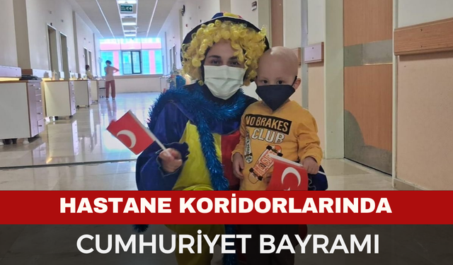Cumhuriyet Sevinci Hastane Odalarında