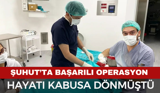 Tırnak kabusu 1 saatlik ameliyat ile sona erdi