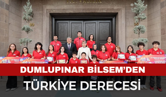 Dumlupınar BİLSEM 2016 yılından bu yana 37 ödül kazandı