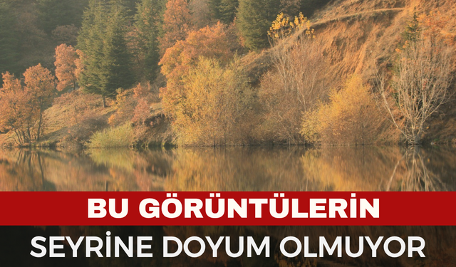 Sis bulutlarının gökyüzüne yükseldiği anlar görsel şölen oluşturdu