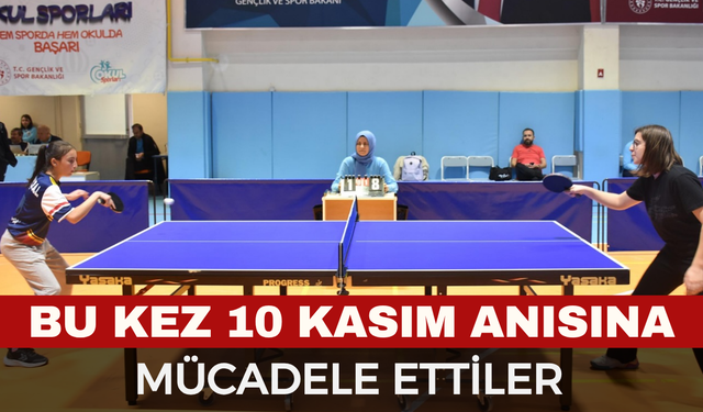 10 Kasım Anısına Düzenlenen Spor Müsabakaları Tamamlandı