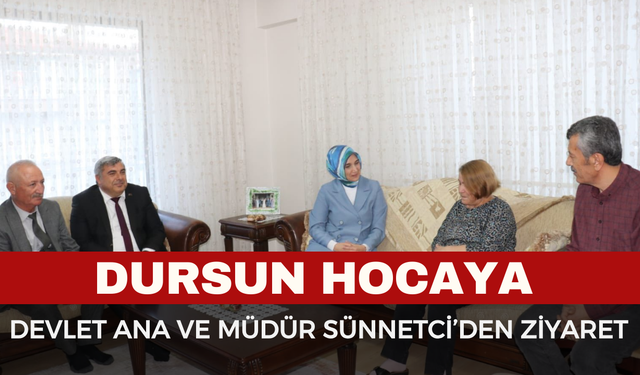 Afyonkarahisar'da hasta öğretmene moral desteği