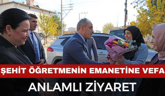 Şehit Öğretmenin Emanetine Vefa