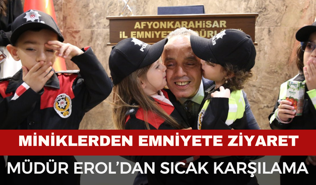 Minik Kalplerden Afyon Emniyetine Ziyaret