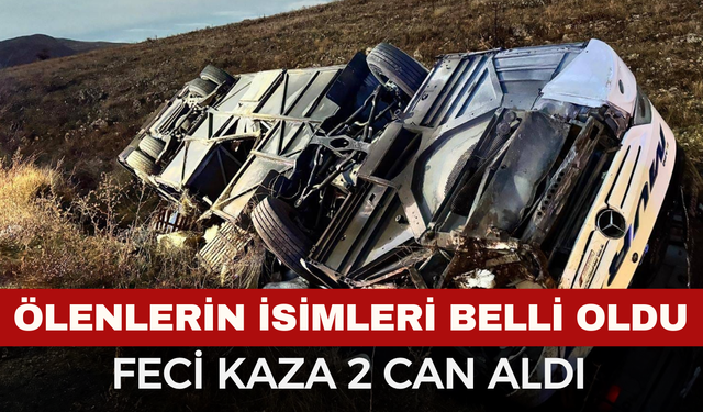 Afyonkarahisar'daki kazada ölenlerin kimlikleri tespit edildi