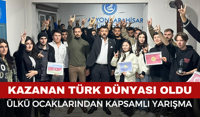 “Türk Dünyası” Bilgi Yarışması: “Kazanan Türk Dünyası Oldu”