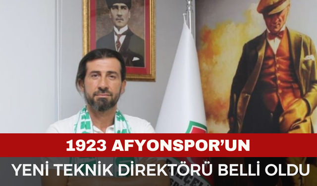 1923 Afyonspor Yeni Teknik Direktörüne Kavuştu