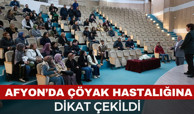 Afyonkarahisar çölyak hastalığına dikkat çekildi