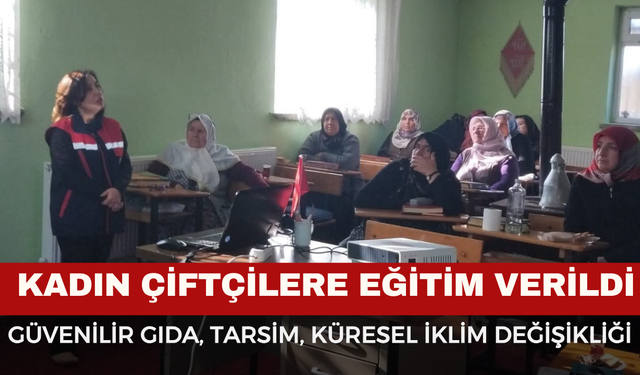 Afyonkarahisar’da Kadın Çiftçilere Kapsamlı Eğitim