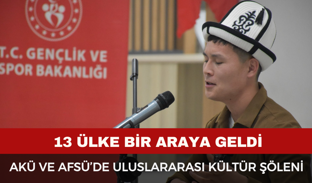 AFSÜ’de Uluslararası Kültür Şöleni!