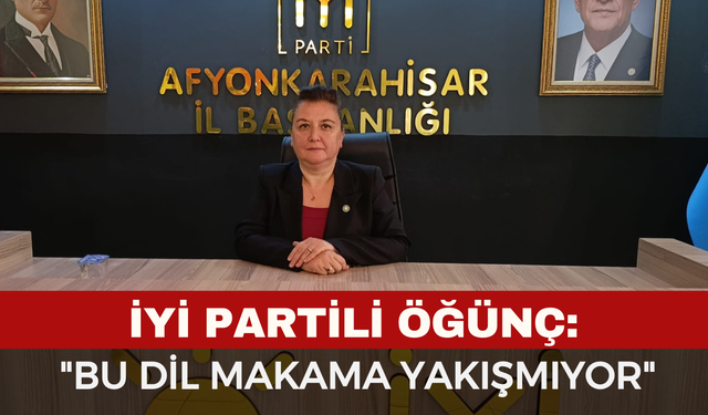 İYİ Parti’den Bolvadin Belediye Başkanı’na "Üslup" Tepkisi