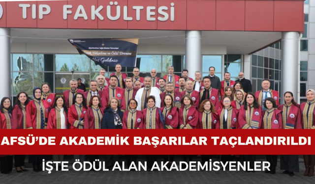 AFSÜ’de Bilim ve Vefa Günü