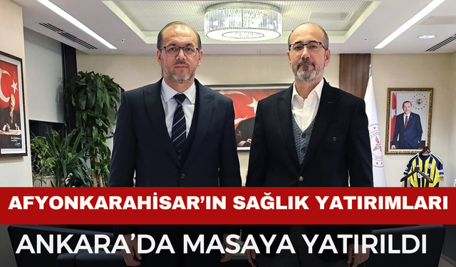 Sağlıkta Afyonkarahisar Hamlesi