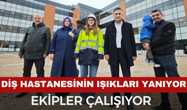 Afyonkarahisar Diş Hastanesi'nde çalışmalar sürüyor