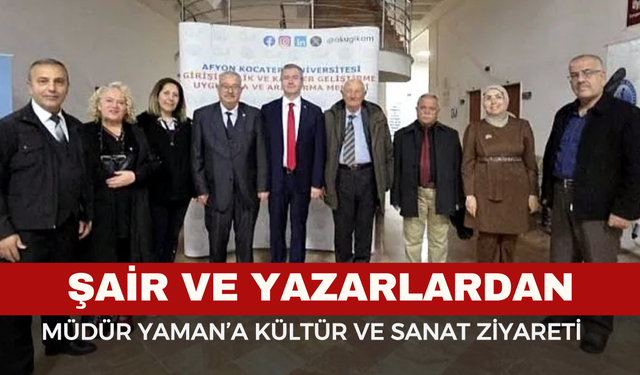 AFYAŞAD’dan AKÜ’ye Kültür ve Sanat Ziyareti