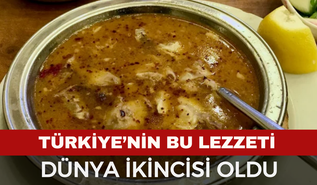 Türk Mutfağı Dünya Çorba Listesinde Zirvede