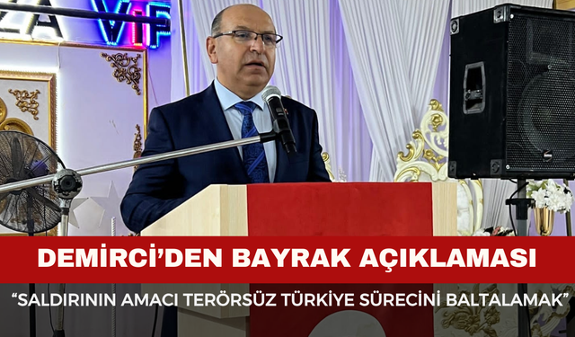 Demirci Sürece Sahip Çıktı: "Önce Vatan Sevgisini Öğreteceğiz"