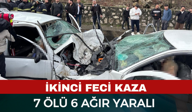Burdur’da Feci Kaza: İki Araç Kafa Kafaya Çarpıştı, 7 Ölü 6 Yaralı