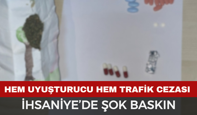 Afyonkarahisar’da Uyuşturucu Operasyonu: İhsaniye’de Yakalandılar