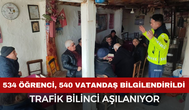 Afyonkarahisar Jandarmasından Trafik Eğitimi: 1000'den Fazla Kişiye Ulaşıldı