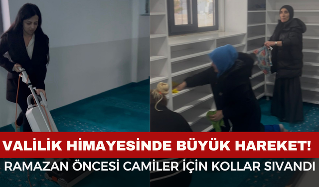 Afyonkarahisar’da Ramazan Hazırlığı: Beyazay Derneği’nden Camilerde Temizlik Seferberliği!