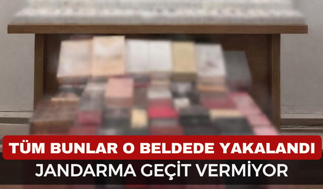 Afyonkarahisar Jandarmasından Kaçak Parfüm Operasyonu