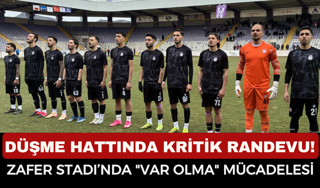 Afyonspor’un Kader Maçı! Zafer Stadı’nda Konuk Alanya 1221 FK: Hedef Mutlak Galibiyet